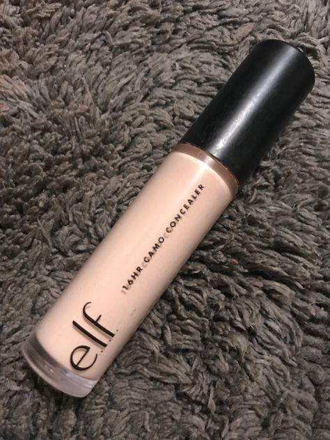 Elf Cosmetics 16-Hour Camo Concealer in Light Peach #elf #elfcosmetics #camoconcealer #lightpeach Elf Camo Concealer, E.l.f. Cosmetics, Elf Cosmetics, Light Peach, Concealer, Elf, Shampoo Bottle, Camo, Blush