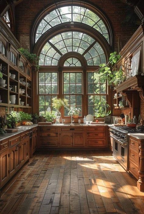 The Art of Simple Living 𝓫𝔂𝓜𝓮𝓰 ༄ House Aesthetic, Diy Greenhouse, Wooden Floors, Boho Kitchen, Dream House Rooms, Fantasy House, Dream House Interior, House Goals, Dream House Plans