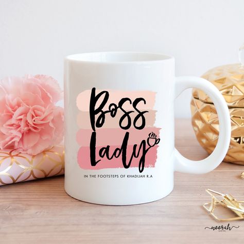 Eid Gifts For Friends, Eid Gifts For Him, Eid Gifts For Her, Diy Business Ideas, Eid Gift Ideas, Boss Lady Mug, Eid Ideas, Eid Mubarak Gift, Customized Mugs