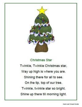 Christmas Tree Poem, Preschool Christmas Songs, Preschool Poems, Christmas Songs For Kids, Tree Poem, Christmas Poem, Xmas Songs, Christmas Lesson, Songs For Toddlers