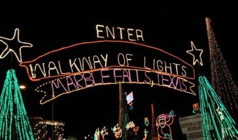 Bring out Your Inner Child at Marble Falls’ Walkway of Lights Marble Falls, Walkway Lights, Christmas Events, Magic Carpet, Texas Hill Country, Travel Bugs, Hill Country, Inner Child, World Famous