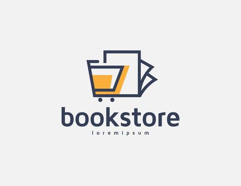 Logo Design Bookstore, Bookstore Logo Design, Logo Bookstore, Modern Bookstore, Bookshop Logo, Cafe Logo Ideas, Book Store Logo, Logos Bookstore, Bookstore Logo