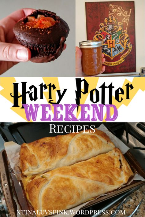 Food From Harry Potter Movies, Dark Lord Harry Potter, Hogwarts Spells, Harry Potter Feast, Harry Potter Food Ideas, Cauldron Cakes, Harry Potter Dinner, Harry Potter Weekend, Harry Potter Treats