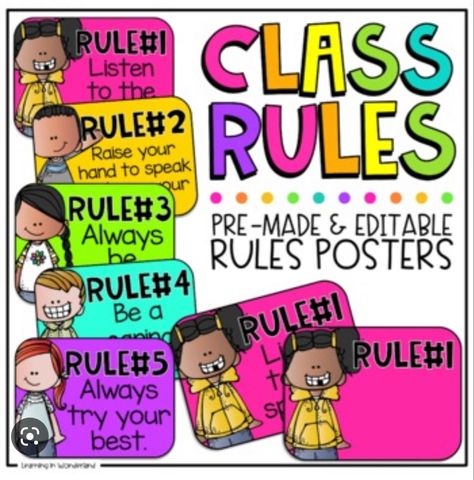 Trofast Labels, Center Rotation Charts, Classroom Rules And Expectations, Class Rules Poster, Editable Lesson Plan Template, Print Labels, Classroom Rules Poster, Classroom Expectations, Class Rules