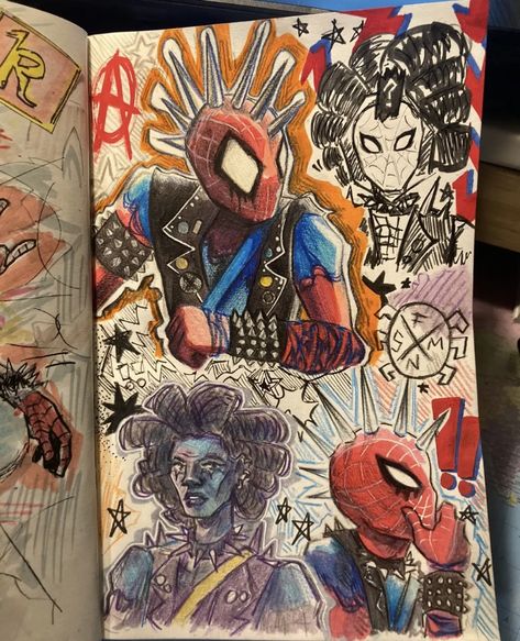 Lack Of Support, Spiderman Drawing, Spiderman Art Sketch, Spider Art, Sketchbook Art Journal, Arte Inspo, Arte Sketchbook, Free Products, Sketchbook Inspiration