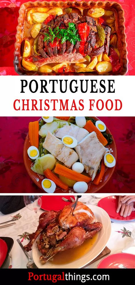 Traditional Christmas dishes in Portugal – Portugal Things European Christmas Food, Portuguese Christmas Traditions, Portuguese Christmas Recipes, Traditional Christmas Food Ideas, Christmas Around The World Food, Portuguese Recipes Traditional, Portugal Christmas, Portuguese Christmas, Xmas Foods