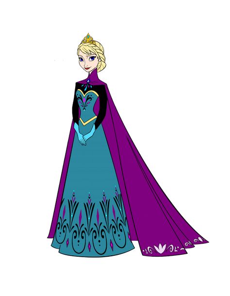 Displaying KraftyNook_FROZEN - Elsa coronation.svg Coronation Drawing, Elsa Coronation, Frozen Bedroom, Coronation Day, Cookies Decoradas, Disney Scrapbook, Frozen Elsa, Elsa Frozen, Scrapbook Cards