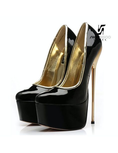 Crazy Heels, High Platform Shoes, Extreme High Heels, Platform High Heel Shoes, Giuseppe Zanotti Shoes, Gold Pumps, Hot Heels, Killer Heels, High Heel Wedges