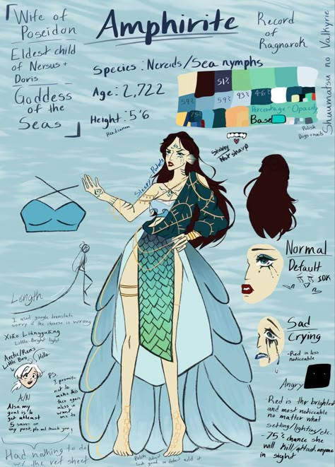 Mermaid Board, Greek Heroes, Ref Sheet, Goddess Costume, Greek Gods And Goddesses, Greek And Roman Mythology, Roman Mythology, Greek Myths, Fashion Design Sketches