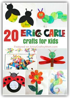 Eric Carle Activities Preschool, Eric Carle Crafts, Eric Carle Classroom, Eric Carle Art, Eric Carle Activities, Daycare Ideas, Harry Potter Crafts, World Of Art, Paper Plate Crafts