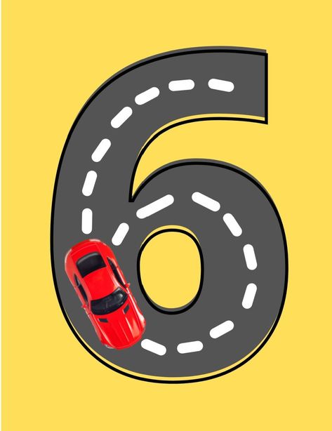 Help your preschoolers reinforce beginning math skills, like number recognition and counting, by using their own toy car with these free printable Toy Car Road Number Mats! Race Car Numbers, Road Numbers Free Printable, Road Printable, Number Recognition Games Preschool, Number Posters Free, Number Recognition Preschool, Number Recognition Games, Beginning Math, Printable Toys