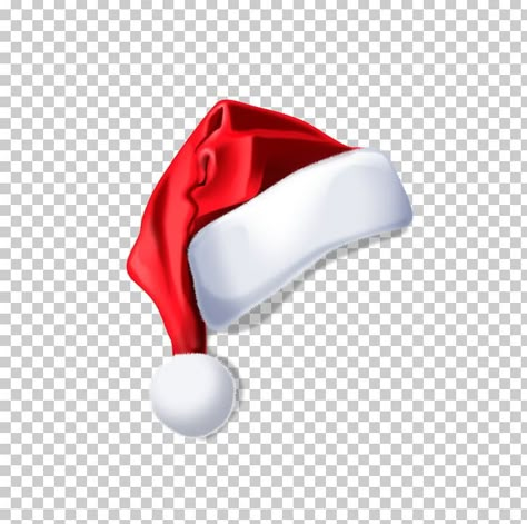 Christmas Hat Png, Santa Claus Cap, Santa Cap, Hat Png, Christmas Flyer, Santa Claus Hat, Church Graphic Design, Ornament Tutorial, Simple Background Images