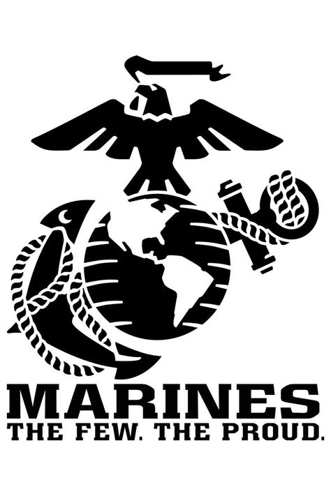 USMC Marines the Few. The Proud United States Marine Corps Logo, Us Marines Logo, Marine Corps Svg, Marine Corps Logo, Marine Logo, Sunflower Festival, Eagle Globe And Anchor, Disney Party Decorations, Marines Corps