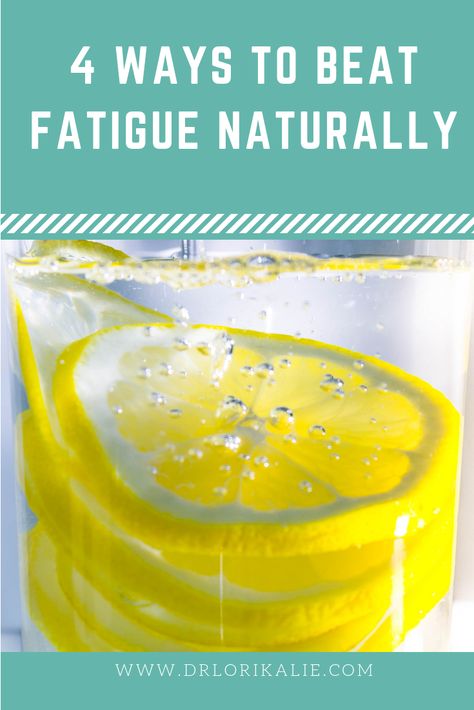 4 Easy Ways To Beat Fatigue Naturally - Dr. Lori Kalie Remedies For Fatigue, Fatigue Remedies, Chronic Fatigue Remedies, Causes Of Fatigue, Health Herbs, Energy Smoothies, Matcha Smoothie, Allergy Remedies, Vitamins For Skin