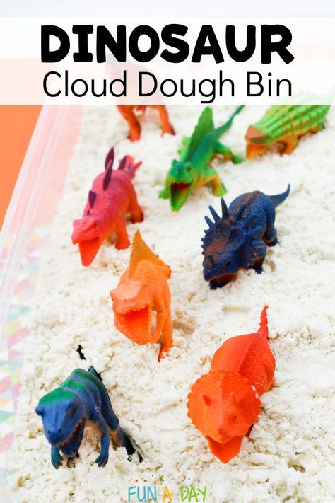 Dinosaurs Preschool, Imagination Tree, Cloud Dough, Playdough Activities, Playdough Recipe, Dinosaur Eggs, Homemade Playdough, Easy Coffee, Water Table