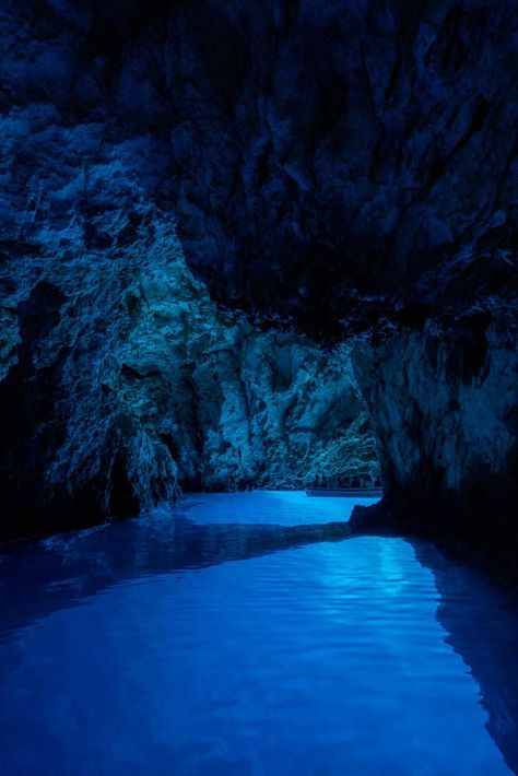 Everything you need to know about visiting the Blue Cave in Croatia; Getting to the Blue Cave from Split, Vis, and Hvar and what to bring on your day trip. Brown Beach House, Croatia Island Hopping, Mediterranean Forest, Trogir Croatia, Blue Cave, Dalmatian Coast, Cave Tours, Plitvice Lakes, Cave In