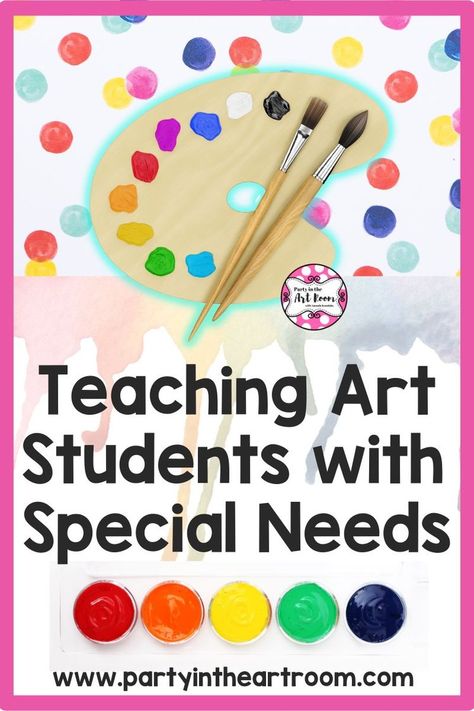 Life Skills Art Projects Special Needs, Special Needs Arts And Crafts, Art Lessons For Special Needs Students, Special Needs Art Activities, Life Skills Art Projects, Special Ed Art Lessons, Art Special Needs, Sped Art Projects Special Needs, Art For Special Education Students