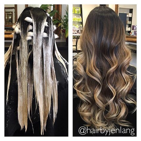 Open-air, hand-painted balayage ombré🎀💕🎨 #handpaintedhair #balayagespecialist #balayagedandpainted #balayageombre #colormelt… Hand Painting Balayage, Hand Painted Hair Balayage, Hand Paint Balayage, Open Air Balayage, Painted Hair Balayage, Braided Balayage, Hand Painted Balayage, Painted Balayage, Color Melting Hair