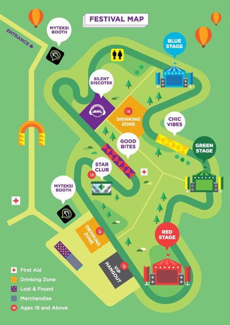 Good Vibes Festival, Maps Illustration Design, Festival Map, Colors Festival, Event Layout, Map Layout, Infographic Map, 타이포그래피 포스터 디자인, Design Stand