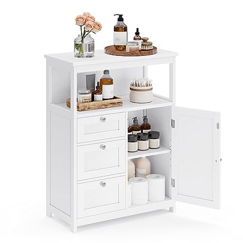 Cabinet Bathroom Storage, Bathroom Storage Unit, Storage Cabinet Bathroom, Freestanding Bathroom Shelves, Bathroom Floor Storage Cabinet, Bathroom Floor Storage, Bathroom Storage Units, Wall Mounted Bathroom Cabinets, Floor Storage