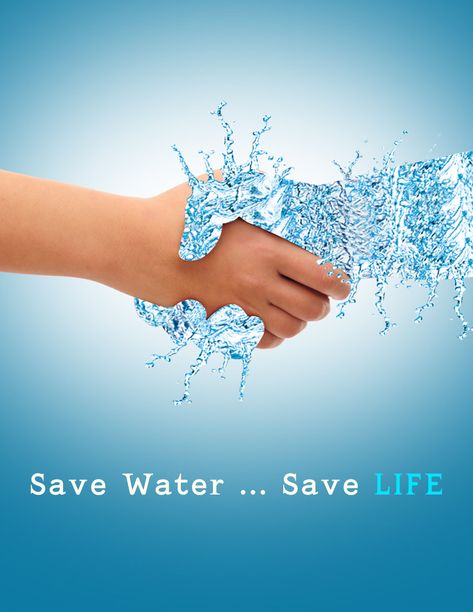 Water Graphics Design, Water Is Life Art, Water Conservation Poster Ideas, Save Water Images, Life Below Water, Water Conservation Poster, Save Water Drawing, Save The Water, How To Save Water