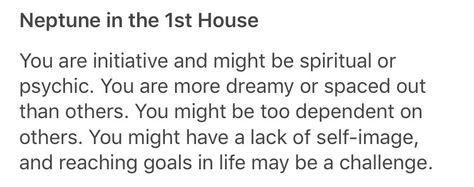 Neptune in the 1st House Neptune 1st House, 1st House, Reaching Goals, Self Image, Life Goals, Psychic, Zodiac Signs, Astrology, Spirituality