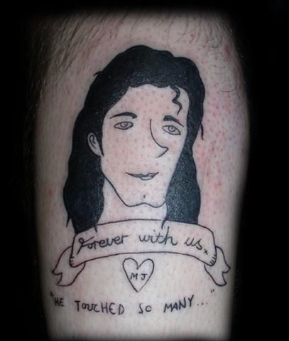 15 of the Worst Michael Jackson Tattoos!  1. The picture is AWFUL.  2. I just want to add "..little boys..." to the quote at the bottom. Michael Jackson Tattoo, Awful Tattoos, Really Bad Tattoos, Tattoos Gone Wrong, Horrible Tattoos, Terrible Tattoos, Epic Tattoo, Men Tattoos, 4 Tattoo