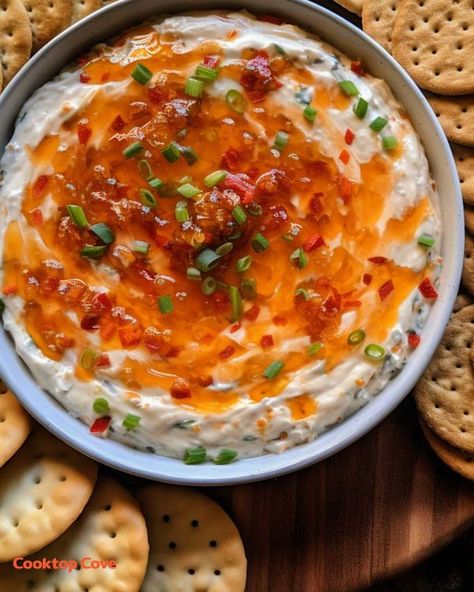 Good Cold Dips For Parties, Halloween Cheese Dip, Cracker Dips Easy, Cold Party Dips, Appetizers To Bring To A Party, Halloween Dips For Parties, Dip Recipes Cold, Halloween Party Dip, Light Appetizers Before Dinner