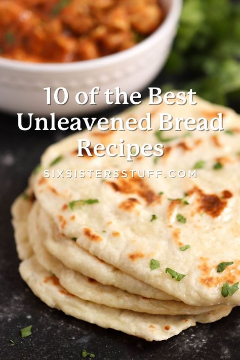 Naan Flatbread Recipes, Easy Homemade Naan, Unleavened Bread Recipe, Easy Naan, Naan Bread Recipe, Homemade Naan, Naan Flatbread, Homemade Naan Bread, Recipes With Naan Bread