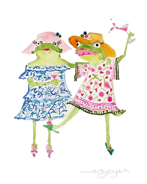 Pink Collage, Arte Inspo, Pics Art, Funky Art, Party Girls, Frogs, Wall Collage, Art Wallpaper, Cute Wallpapers