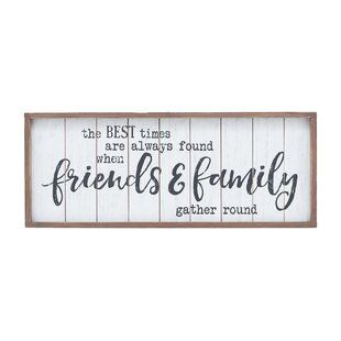 Gather Sign, Gather Round, Friends Gathering, Accent Wall Decor, Family Wall, Wood Plaques, Laurel Foundry Modern Farmhouse, Wood Wall Decor, Gracie Oaks