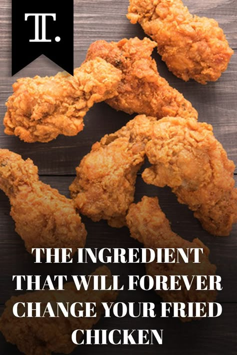 If you're going to test your culinary skills by making some homemade fried chicken, you might as well do it right. #chicken #friedchicken #cooking #recipe Best Coating For Fried Chicken, Flaky Fried Chicken, Extra Crunchy Fried Chicken, Old Bay Fried Chicken, Make Ahead Fried Chicken, Chicken Fry Mix Recipe, Fried Chicken With Pancake Mix Recipe, Chester Fried Chicken Recipe, Gus Fried Chicken Recipe