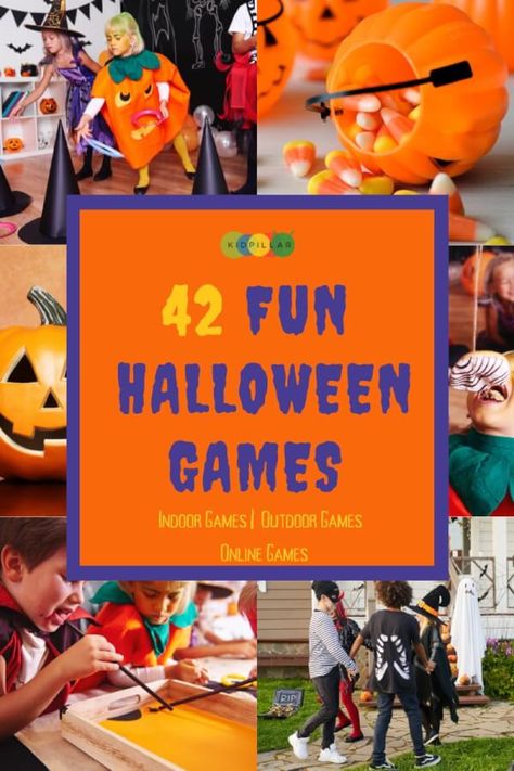 Halloween Play Date, Halloween Party At Home For Kids, Beetlejuice Party Games, Halloween Games For Kids At School, Kid Halloween Games, Outdoor Halloween Games, Easy Halloween Games For Kids, Kids Halloween Party Games, Halloween Games For Kids Party