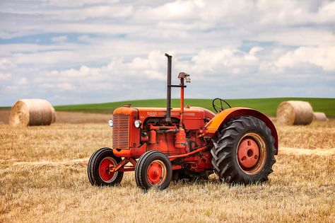 Tractor Photography, Tractors Pictures, Agriculture Pictures, Scarecrow Art, John Deere Tractors Pictures, Field Of Wheat, Agriculture Photography, Agriculture Photos, White Tractor