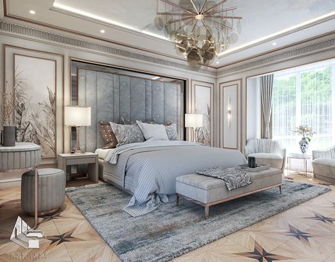 Uae Design, Bilik Idaman, Luxe Bedroom, Bedroom Interior Design Luxury, Modern Luxury Bedroom, Modern Bedroom Interior, Luxury Bedroom Design, Luxury Bedroom Master, Bilik Tidur