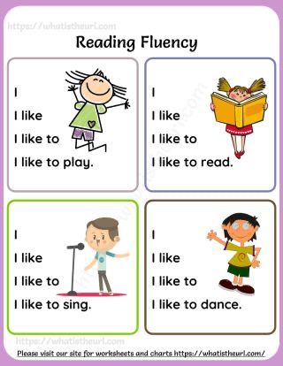 Free English Courses, Fluency Worksheets, Reading Fluency Activities, 1st Grade Reading Worksheets, Phonics Reading Passages, Reading Comprehension For Kids, Kids Worksheet, Cvc Words Kindergarten, Reading Process