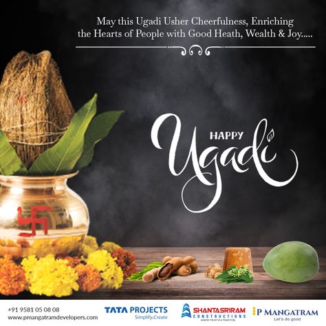 Ugadi Festival Wishes, Happy Ugadi Wishes, Ugadi Wishes, Holi Wishes Quotes, Ugadi Festival, Blue Colour Wallpaper, Pongal Celebration, Happy Ugadi, Colour Wallpaper