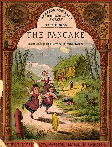 The Pancake Old Children's Books, Story Books Illustrations, Fairy Tales For Kids, Music And Art, Fairy Tale Books, Childrens Books Illustrations, Vintage Book Covers, Beautiful Book Covers, Photo D Art