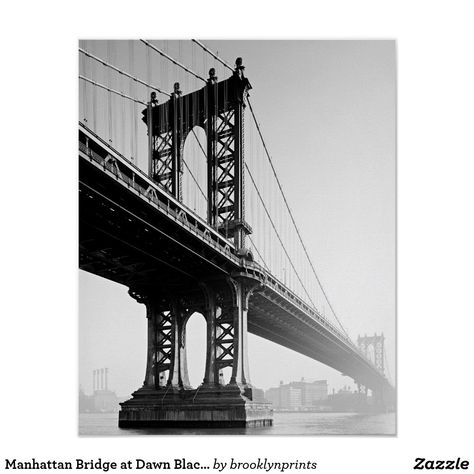 Bridge Photography, Manhattan Bridge, East River, Suspension Bridge, George Washington Bridge, Art Moderne, Brooklyn Bridge, New Yorker, White Photography