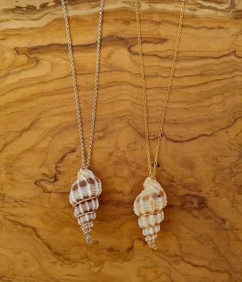 Seashell Rings, Diy Jul, Shell Crafts Diy, Jewelry Real, Pola Gelang, Seashell Jewelry, Ocean Jewelry, Gelang Manik, Seashell Necklace