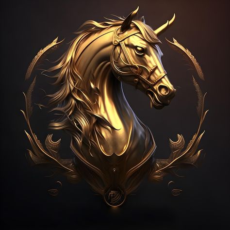 Photo a gold horse with a black backgrou... | Premium Photo #Freepik #photo #horse-background #equestrian #stallion #horse Photo Horse, Horse Background, Gold And Black Background, Stallion Horse, Black Background Design, Gold Design Background, Golden Horse, Animal Images, Golden Hill