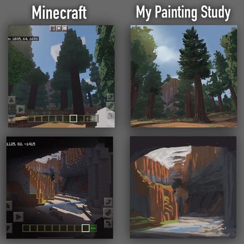 ⤜ Ash ⟶ on Instagram: “I am going to do my best to make #minecraftmonday a thing this year! Where every Monday I post a Minecraft Landscape. I hope you enjoy the…” Landscape Minecraft, Minecraft Landscape, Best Build, April 25, A Thing, Plein Air, Digital Illustration, Mount Rushmore, I Hope You