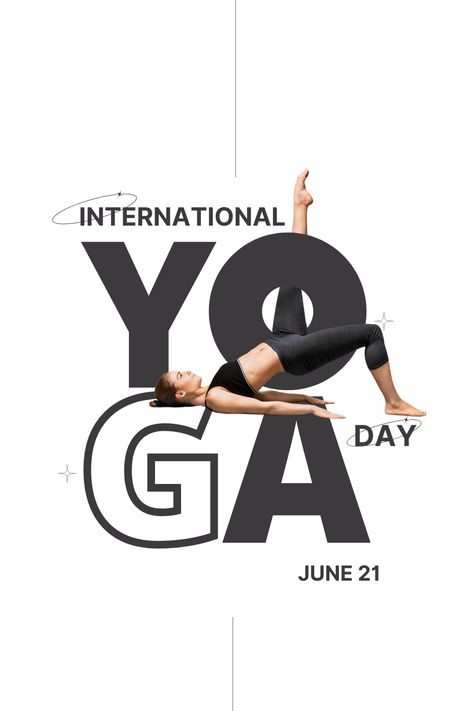 Celebrate International Yoga Day! International Yoga Day Creative, Yoga Day Creative Ads, International Day Of Yoga, Happy International Yoga Day, Yoga Poses Photography, Tourism Day, Moon Shadow, International Yoga Day, Social Post