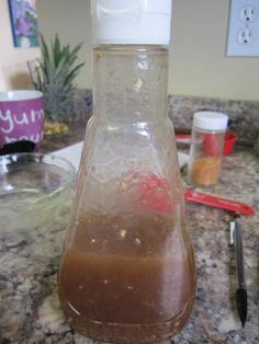 Sweet onion teriyaki sub sauce- much cheaper and healthier than Subway. Sweet Onion Teriyaki Sauce, Sweet Onion Sauce Subway, French Salad Dressing, Sweet Onion Sauce, Diy Salad Dressing, French Salad, Diy Salad, Sandwich Sauces, Mustard Powder