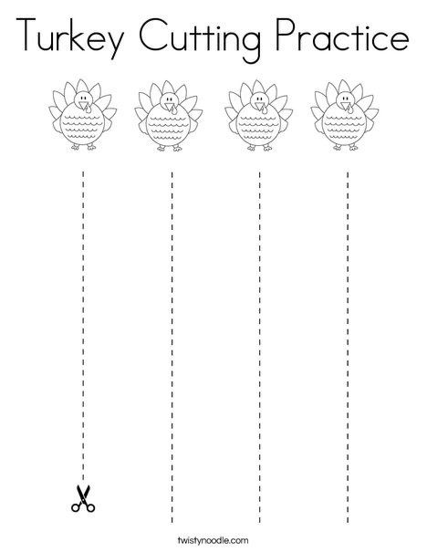 Turkey Worksheets For Kindergarten, Thanksgiving Prewriting Worksheets, Thanksgiving Scissor Practice, Halloween Scissor Practice Free, November Theme Preschool, Thanksgiving Scissor Practice Preschool, P Preschool Activities, Thankfulness Activities For Preschool, November Occupational Therapy Activities