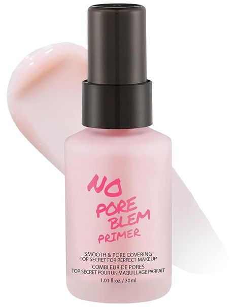 Amazon.com : TOUCH IN SOL No Pore Blem Primer, 1.01 fl.oz(30ml) - Face Makeup Primer, Big Pores Perfect Cover, Skin Flawless and Glowing, Instantly Smoothes Lines, Long Lasting Makeup's Staying : Foundation Primers : Beauty & Personal Care Big Pores, Foundation Primer, Long Lasting Makeup, Makeup Primer, Smooth Lines, Best Makeup Products, Makeup Cosmetics, Face Makeup, Beauty And Personal Care