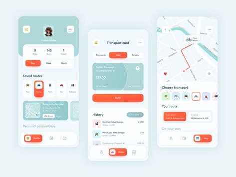 การออกแบบ Ui Ux, Bus App, Application Ui Design, Desain Ux, Web And App Design, Mobil Design, Ui Ux 디자인, Mobile Design Inspiration, Ux App Design