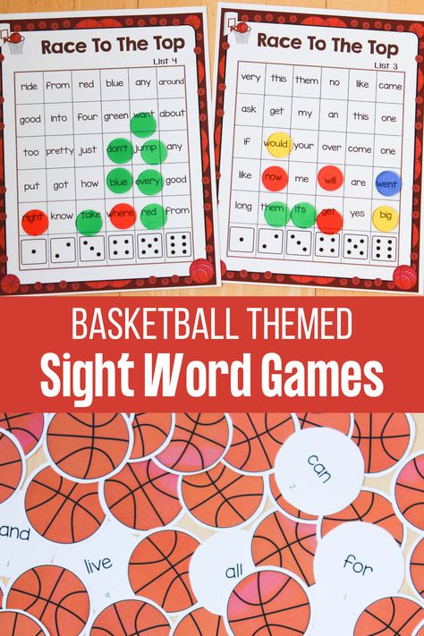 Classroom Sight Word Games, Sight Words Games For First Grade, Academic Games For Kindergarten, Sight Word Review Games, 1st Grade Sight Word Games, First Grade Sight Word Activities, Literacy Games 1st Grade, Word Work Activities For First Grade, Sight Word Games For Second Grade