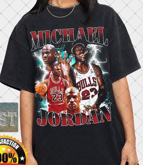 Michael Jordan Vintage Inspired 90's Rap Unisex T-shirt | Etsy 90s Graphic Tees Vintage, 90s Shirts Graphic Tees, Michael Jordan Vintage, Vintage Tshirt Design, Vintage Rap Tees, Minimal Shirt Design, Vintage Shirt Design, Rap Shirt, 90s Shirts