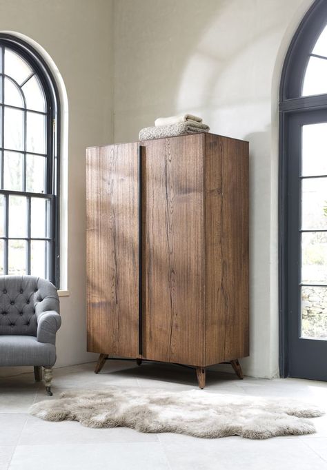 Venice Range at Furniture World! Warm Wood Tones, Oak Wardrobe, Double Wardrobe, Wood Tones, Bedroom Wardrobe, Baker Furniture, Hanging Rail, Contemporary Bedroom, Industrial Chic